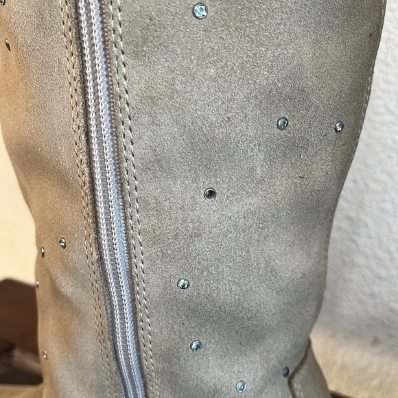 Roper boots suede zip up with rhinestones. women’s 6 - Picture 8 of 8